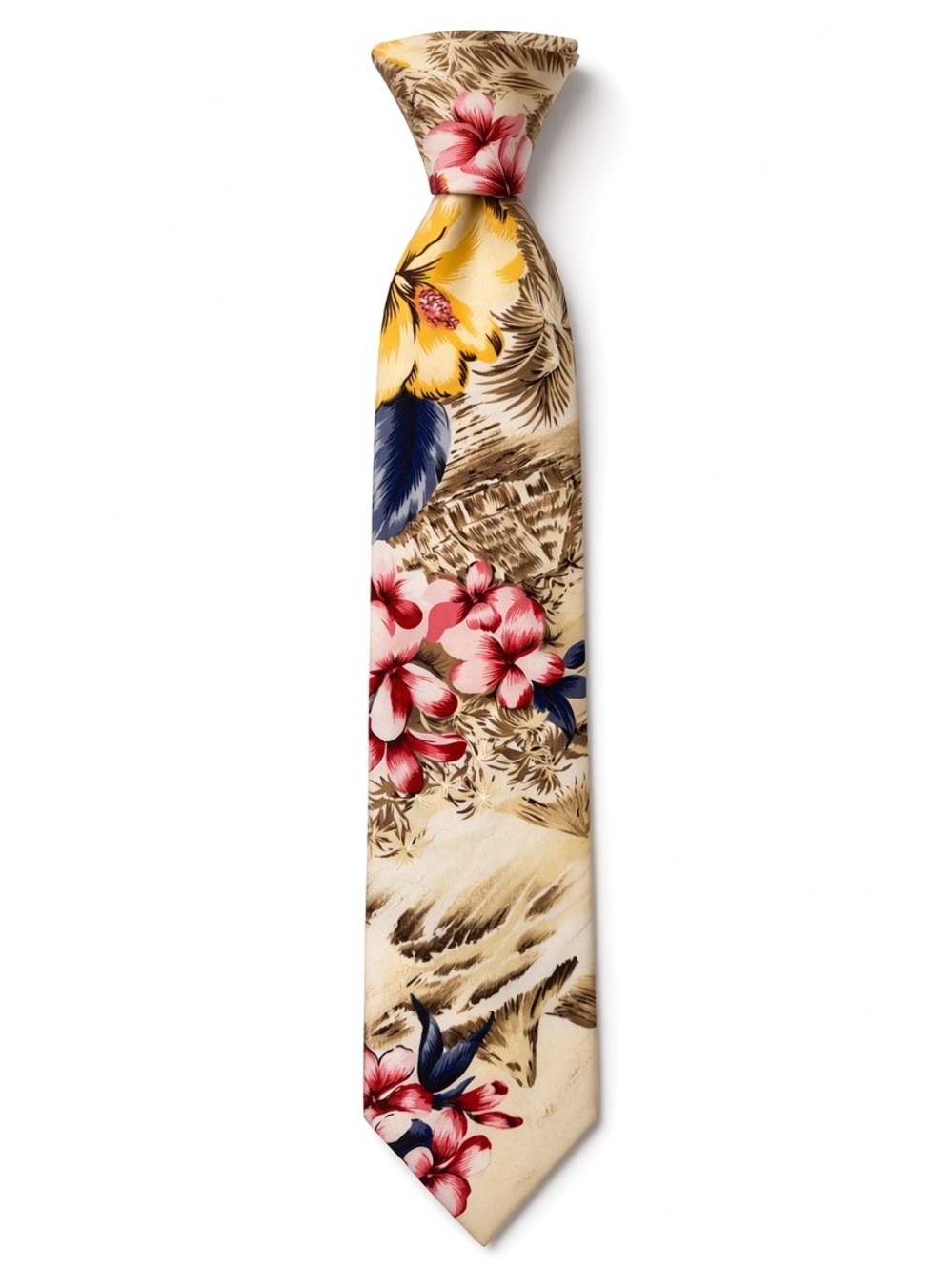House of Stoke by Joseph Mackie Retro Floral Tie